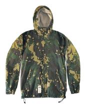 View Item Addict Frontline C-Law.02 Jacket Woodland Camo Sheepskin Lined Hood Windcheater 